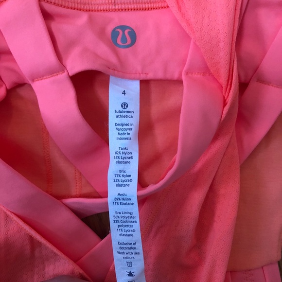 LuLuLemon Ready & Go Tank Twist Top Light Flare 4 - Picture 6 of 9